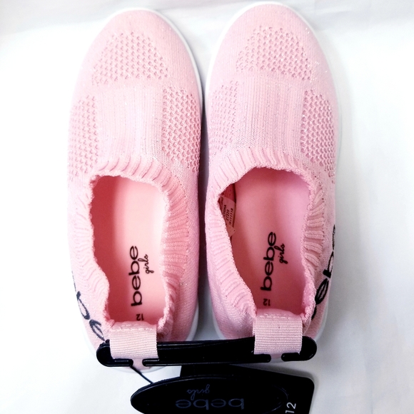 Bebe Girl's Slip On Sneakers - Picture 2 of 10